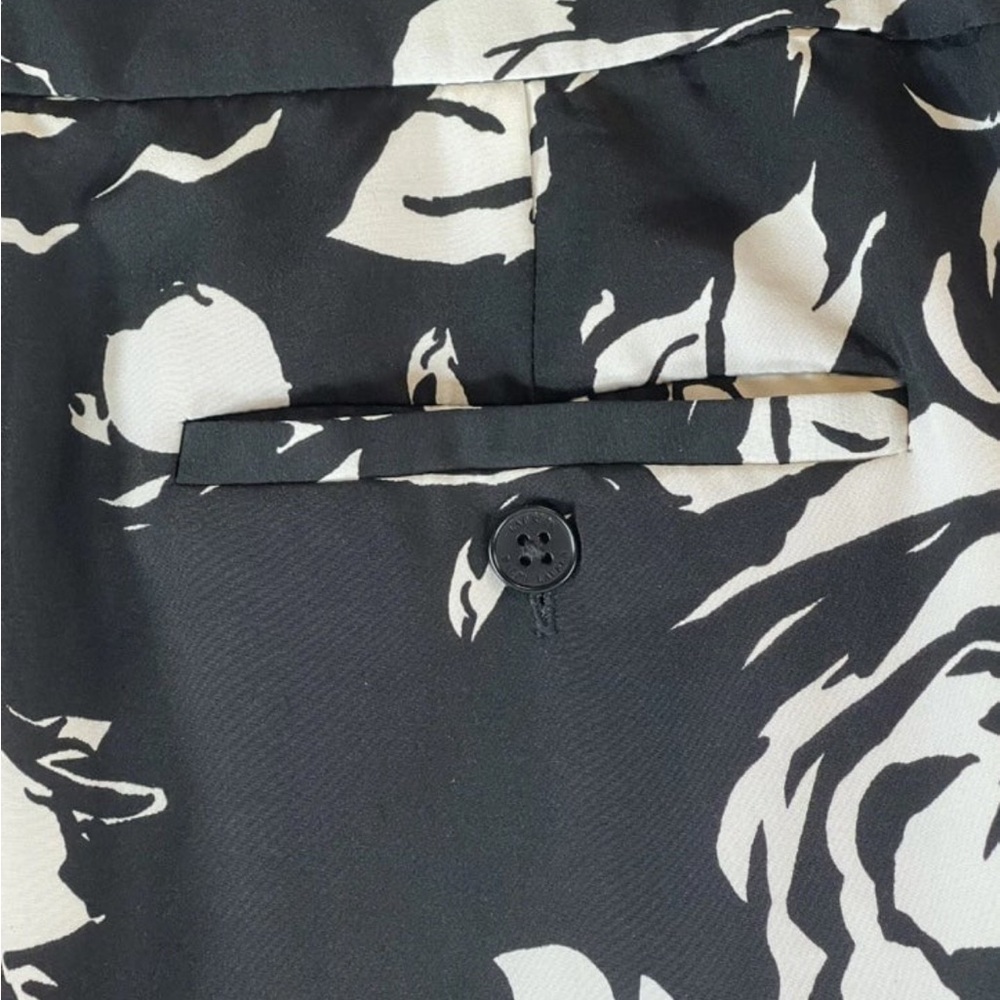 Ralph Lauren palazzo wide leg Floral pants SZ 10 - Picture 4 of 12